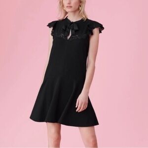 Rebecca Taylor Black Dress Size 10
